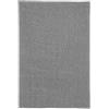 Brandsseller Tappeto da bagno moderno in ciniglia, stile Shaggy, 50 x 80 cm, grigio