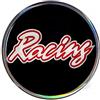 4R Quattroerre.it Quattroerre 237 Sticker Scritta Racing Nero