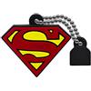 Emtec ECMMD16GDCC01 Chiavetta USB 2.0, serie licenza, collezione DC Comics, 16 GB, Superman, materiale gomma morbida