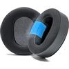 WC FreeZe Maxwell - Cuscinetti auricolari sostitutivi in gel rinfrescante per cuffie Audeze Maxwell di Wicked Cushions - Aumentano comfort, durata, spessore e isolamento acustico | Black