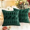 Copricuscino Natalizio 45x45 Cm, Set Di 4 Fodera Decorativa Natalizia Per Divano In Cotone E Lino Natalizio Per Divano Letto Camera Da Letto Sedia Giardino Decorazione Buon Natale 85297392