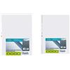Favorit Buste Perforate, Lucide, Alto Spessore, 35 x 50 cm, 10 Pezzi, Trasparenti & Buste Perforate, Lucide, Alto Spessore, 30 x 42 cm, 10 Pezzi, Trasparenti