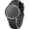 EUTOUR Orologio Magnetico da Uomo con Inseguimento Dinamico Creativo Minimalista alla Moda Orologio al Quarzo con Cuscinetto a Sfera 40mm Cinturino in Silicone Nero