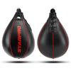 Starpro Speedball - Sacco a goccia in pelle PU di alta qualità per allenamento di boxe, muay thai, MMA, colpi di precisione e coordinazione occhio-mano