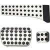 ANBOO Set di pedali per C E GLK SLK CLS SL Classe W204 W212 W222, W222, pedali W218, copripedali auto