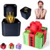 WideSmart Scatola Regalo con Dito Medio,Dito Medio Scatola Sorpresa,Middle Finger Box,Fastidiosa Confezione Regalo,Pacco Regalo Sorpresa Confezione Porterà Sorpresa e Risate al Dolore (verde rossastro)