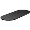 hansgrohe WallStoris - Coperchio per cestino portaoggetti 25cm, organizer bagno, accessori bagno senza forare, nero opaco, 27925670