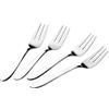 Lagostina Lavinia, Set 4 Forchette per Dolce in Acciaio Inox 18/10, Design Senza Tempo, Resistenti ed Eleganti, Finitura a Specchio, Lavabili in lavastoviglie