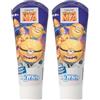 Mr White Minions Dentifricio alla menta per bambini con fluoro per gengive sane, 75 ml