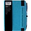 Brook Street Notes - Taccuino A6 per password web e indirizzi internet A6 Azzurro.