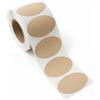 TODOKRAFT 500 Etichette adesive Kraft ovale 3,5 x 5,5 cm