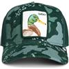 Goorin Bros. Trucker - Cappellino Duck Camo Guard verde scuro, taglia: unica