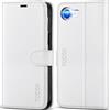 TUCCH Custodia per iPhone 17e, Cover Portafoglio per iPhone 16e [RFID Blocking] Custodia Pelle Sintetica TPU Antiurto, Supporto Slot Schede Protezione Integrale per iPhone 17e/16e 5G (6,1) - Bianco