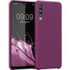 kwmobile Cover per Samsung Galaxy A50 Custodia - Back Case per Smartphone in Silicone TPU - Protezione Gommata - viola bordeaux