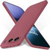 Bastmei Cover per Oneplus Nord 4 5G, Ultraleggero Ultrasottile Antiscivolo AntiGraffio Protezione della Telecamera, PC Rigido Smerigliato Cover per OnePlus Nord 4 2024 (Vino Rosso)