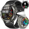 Kimeag Smartwatch Uomo Donna Orologio Fitness Tracker: Bluetooth Impermeabile Orologio Smartwatch Digitale Risposta alle Chiamate Smart Watch per Android iOS Compatibile con iPhone Samsung