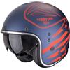 SCORPION Casco BELFAST EVO DAWG Blu Rosso SCORPION