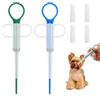 Rainway 2 Pezzi Lancia Pillola Gatto, Pet Pill Dispenser, Iringa per Animali, Siringa per Animali Domestici, Compagnia Animali Medici Feeding Dispenser Strumento, Riutilizzabili (Verde, Blu)