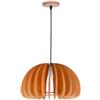 BEL AIR HOME - Lampada a Sospensione in Legno Regolabile | Design Moderno | Adatta per Interni | Elegante Illuminazione | 1xE27, Altezza Modificabile (JAIPUR 30 CM)