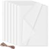 HXJDAM - 60 fogli di carta velina, 50 x 70 cm, carta da regalo bianca, carta velina bianca, per confezioni regalo, riempitive, artigianato, compleanno, Halloween