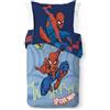 Jay Franco - Set copripiumino singolo, 100% cotone, con federa da 80 x 80 cm, motivo Spiderman Hero Power (Marvel)