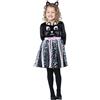 Smiffys Cat Costume Dress & Headband, Halloween Child Fancy Dress, Animal Dress Up Costumes