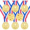 SZSIQI 8 Pz Medaglie Bambini, Medaglie Premiazioni Personalizzate, Medaglia per Compleanni Bambini, Medaglia d'oro Vincitori per Sport, Scuola, Feste, Premi