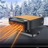KQLHLHDYZ Riscaldatore per auto, 12 V 200 W, riscaldatore portatile per auto, sbrinatore girevole a 360° con presa accendisigari, sbrinatore per parabrezza per SUV e camion