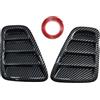 YUCKMZ Rivestimento del Fanale Posteriore dell'auto Sinistra e Destra Compatibile con Fiat 500 2006-2025