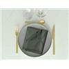 Soleil d'Ocre, Luxury Set da 3 tovaglioli, poliestere, verde, 45x45 cm