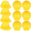 Garneck 10 mini casco decorativo - Caschi da costruzione colorati in miniatura per casa delle bambole e - ideale come accessorio da cantiere o come tappo per bottiglie per idee creative fai da te