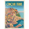 MyPuzzle.com MyPuzzle Italia: Cinque Terre, Poster D'epoca - Premium 1000 Pezzi Puzzle - MyPuzzle Collezione speciale di Anderson Design Group