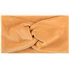 styleBREAKER Fascia per capelli da donna in look di velluto con nodo e fascia elastica fascia per la testa 04026040, colore:Arancione