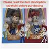 pixel disney Toy Story Woody's ROUNDUP Woody & Jessie Peluche Doll Set Round One Exclusive...