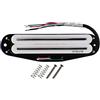 OriPure Pickup ferroviari caldi Humbucker a bobina singola Alnico5 10-11K Fit ST Squier TL Chitarra elettrica, bianca
