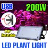 CanLing 200W LED Coltiva La Luce Spettro Completo Impermeabile Tenda Da Serra Coperta Fiore Verdura Coltivazione di Pianta Lampada Idroponica DC5V USB