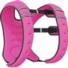 HOMCOM Giubbotto Zavorrato 8kg Traspirante con Tasca Portaoggetti e Spallacci, in tessuto Oxford, 40x35 cm, Rosa | Aosom Italy