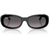 Ray-Ban Occhiali da Sole RB2221 901/M3 Nero/Grigio Sfumato Donna Polarizzati 56/18/145
