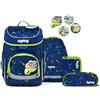 ergobag cubo set zaino scolastico ergonomico classico 5 pezzi prima elementare