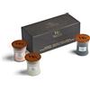 Yankee Candle WoodWick Cofanetto Regalo con 3 Candele Clessidra Mini con Stoppino in Legno Fragranze Floreali Assortite, 3 x 85g