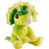 BYOSINEX TRICERATOPS- Peluche Scaldacuore Riscaldabile in Microonde con Sfere di Argilla