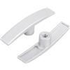 Mulcort 2 manopole per valvole di scarico, T1003 - 6MN, sostituzione del manico della valvola di scarico, compatibile con Camco Valterra Camper, valvola di scarico a T, adatto per 1 1/2 e 3 valvole a