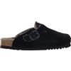 Scholl Donna FAE New Sandale, Black, 37 EU
