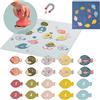 Taf Toys My First Magnetic Fishing Game. Double-Sided Fish Board Game. 6 in 1 Educational Toy for Toddlers. Catch, Count, Sort Fun. Gift Suitable for Boys & Girls 1 Year Old +