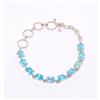 BTC Bracciale Creato B. T. E C Z In Argento Sterlingo 925 14.50 GM 8.10 POLLICI