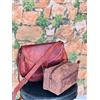 Fatto a mano Borsa hippie a tracolla da donna vintage messenger in vera pelle 2 in 1 combi...