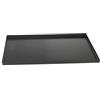 Facilemarket Teglia rettangolare in lamiera bluita 40x60 bordo dritto 2 cm.Stampo da forno utilizzabile anche come vassoio