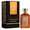 NASHJA Imperial Coffee Extrait de Parfum 100 ml - Profumo Intenso e Raffinato, Fragranza Legnosa, Ambrata e Floreale con Note di Caffè, Rosa e Vaniglia