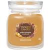 YANKEE CANDLE Golden Pumkin 368 g Candela Profumata Giara Signature Media 2 Stoppini