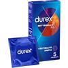 Durex Settebello XL Preservativi Extra Large, 5 profilattici